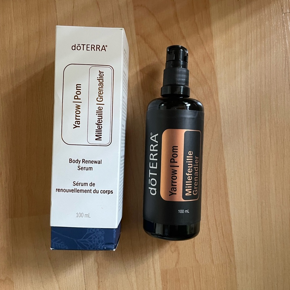 NIB doTERRA Yarrow Body Renewal Pom Serum 100 mL